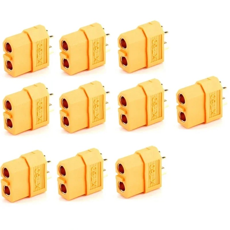 موصلات XT60 ذكر وأنثى (10 أزوا - مراجعة Drone Battery Connector وسعره