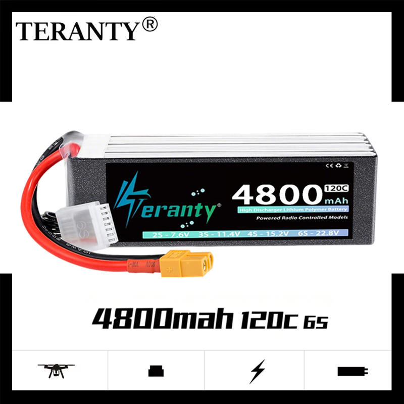 بطارية ليثيوم بوليمر TERANTY 6 - مراجعة Drone Battery Plate وسعره