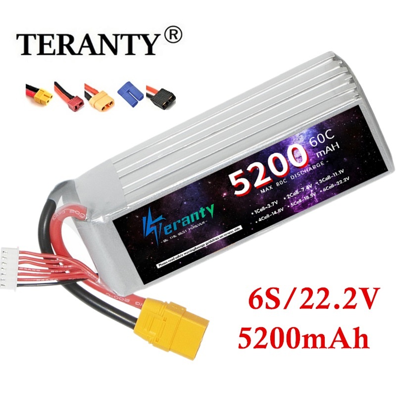 بطارية ليبو TERANTY مع سدادة ل - مراجعة Drone Battery 6S وسعره