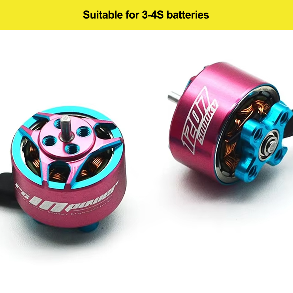 محرك RCINPOWER GTS V2 1207 500 - مراجعة Drone Battery 3S وسعره