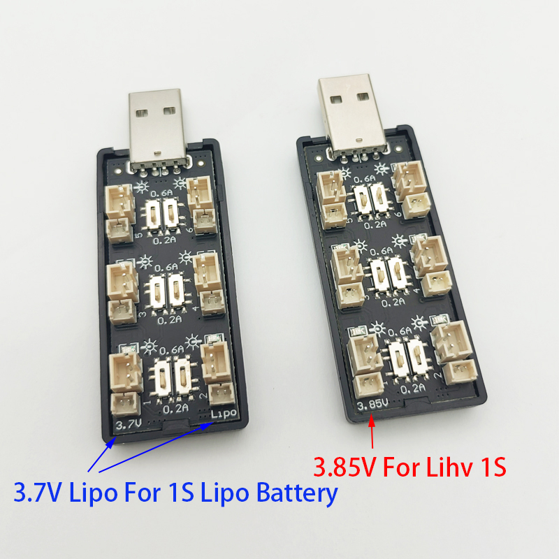 6CH USB 1S يبو/LiHv 3.7 فولت/4 - مراجعة Drone Battery Plate وسعره