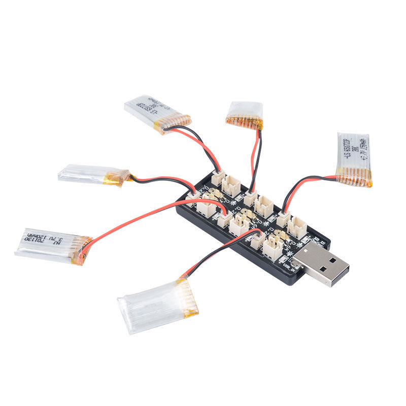 6CH USB 1S يبو/LiHv 3.7 فولت/4 - مراجعة Drone Battery Plate وسعره