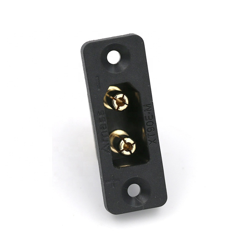 30PCSAmass الأسود XT90E-M لوحة - مراجعة Drone Battery Connector وسعره