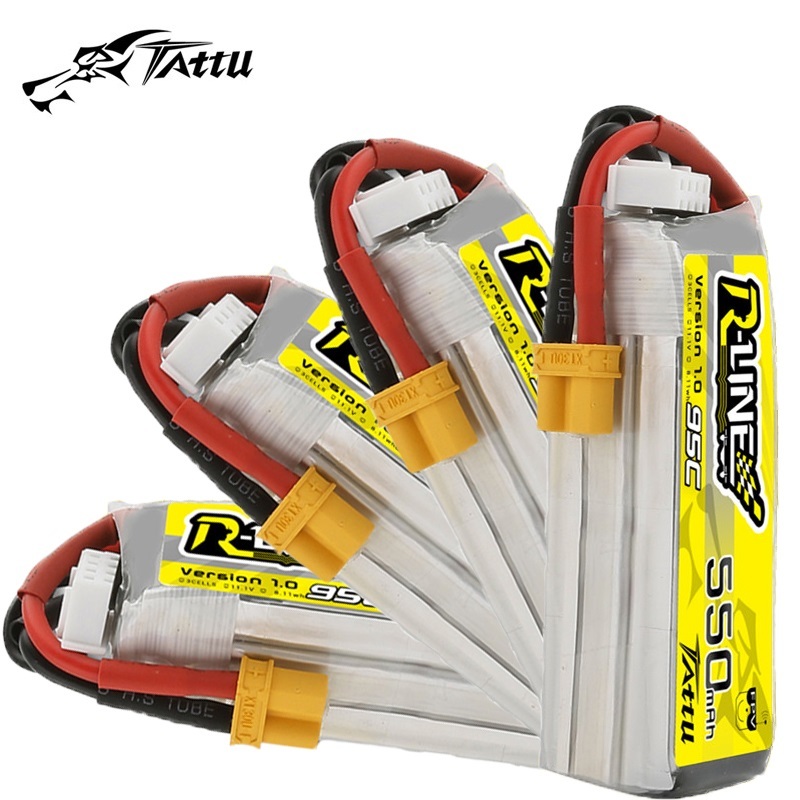 بطارية ليثيوم بوليمر TATTU R-L - مراجعة Drone Battery 3S وسعره