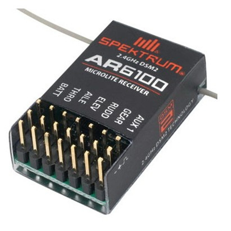 جهاز استقبال AR6100 DSM2 6CH 2 - مراجعة Drone Battery Plate وسعره