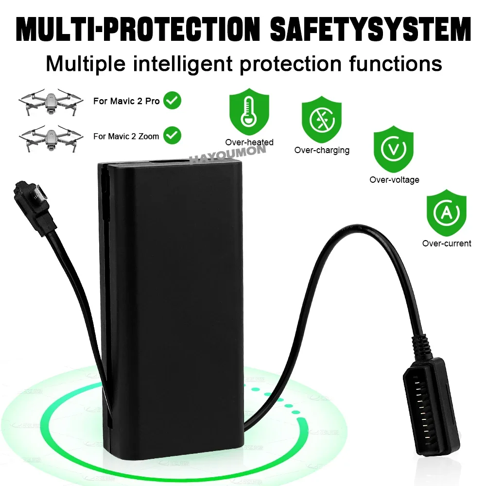 شاحن بطارية لطائرة DJI Mavic 2 - مراجعة Drone Battery Connector وسعره