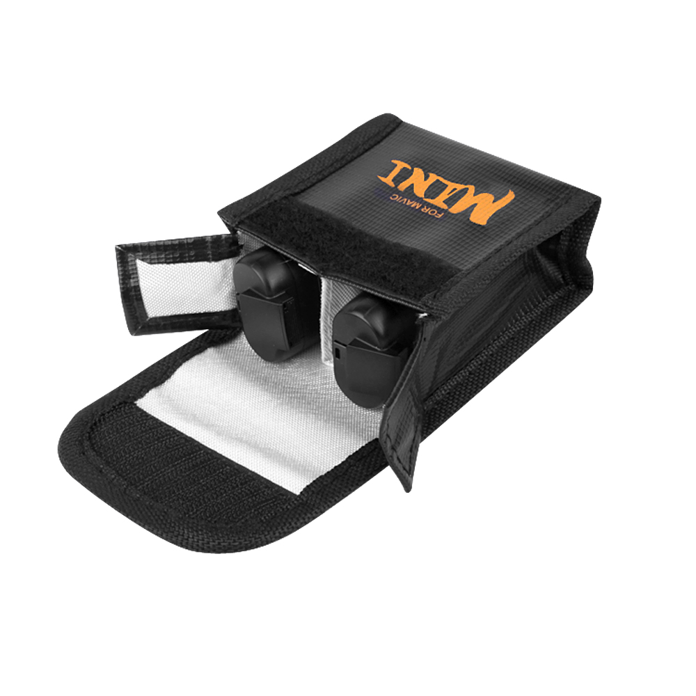 حقيبة بطارية آمنة ل DJI MINI 2 - مراجعة Drone Battery Bag وسعره
