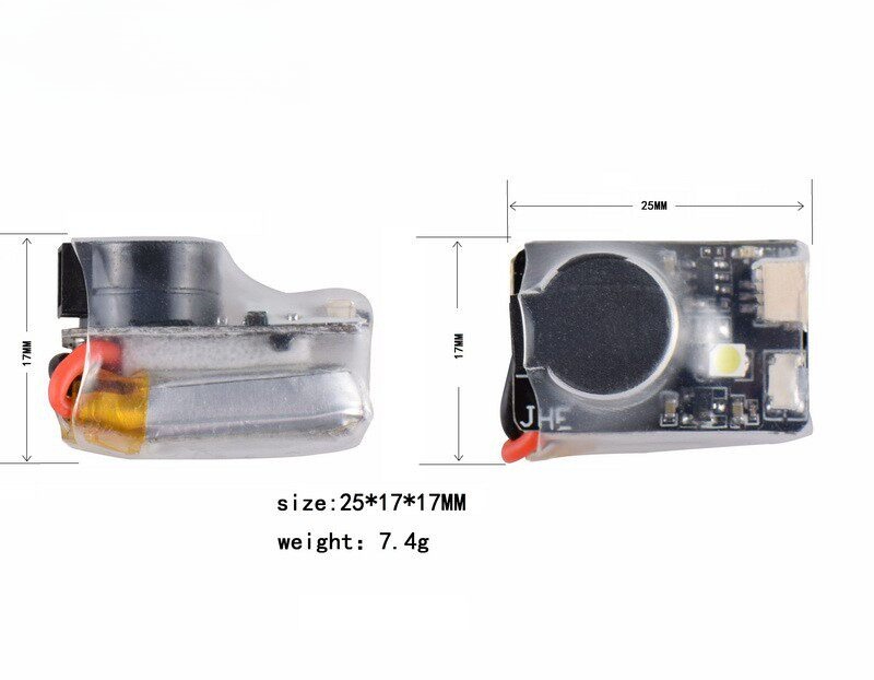 جهاز إنذار J110dB عالي الصوت م - مراجعة Drone Battery Alarm وسعره